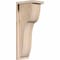 Ekena Millwork Carmel Smooth Corbel w/Backplate, Douglas Fir, 7 1/2"W x 10"D x 26"H COR08X10X26CAR01SDF - alternate 1